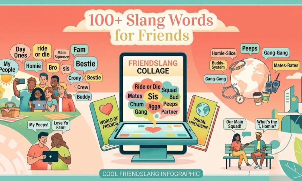100+ Slang Words for Friends