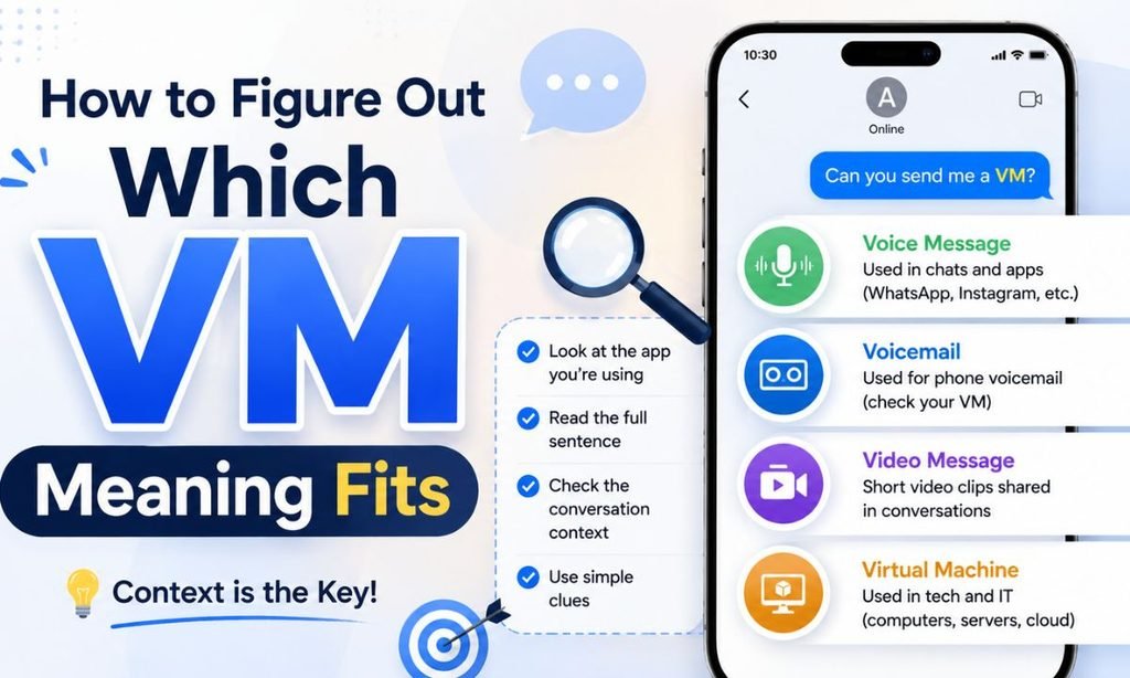 How to Figure Out Which VM Meaning Fits