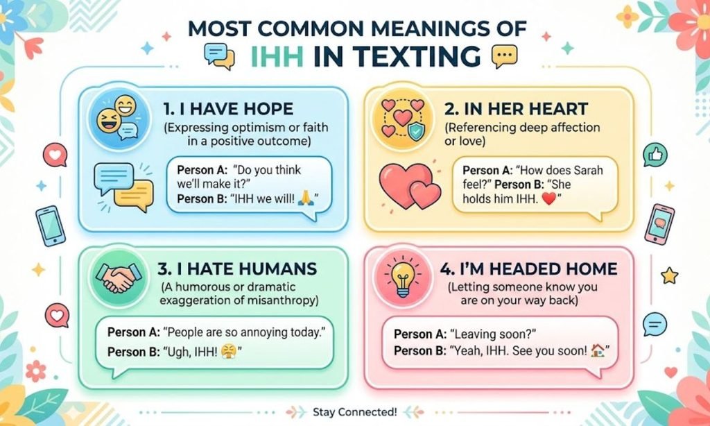 The Most Common Meanings of IHH in Texting