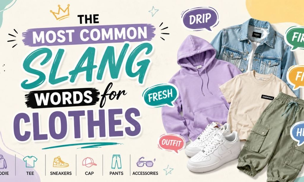The Most Common Slang Words for Clothes