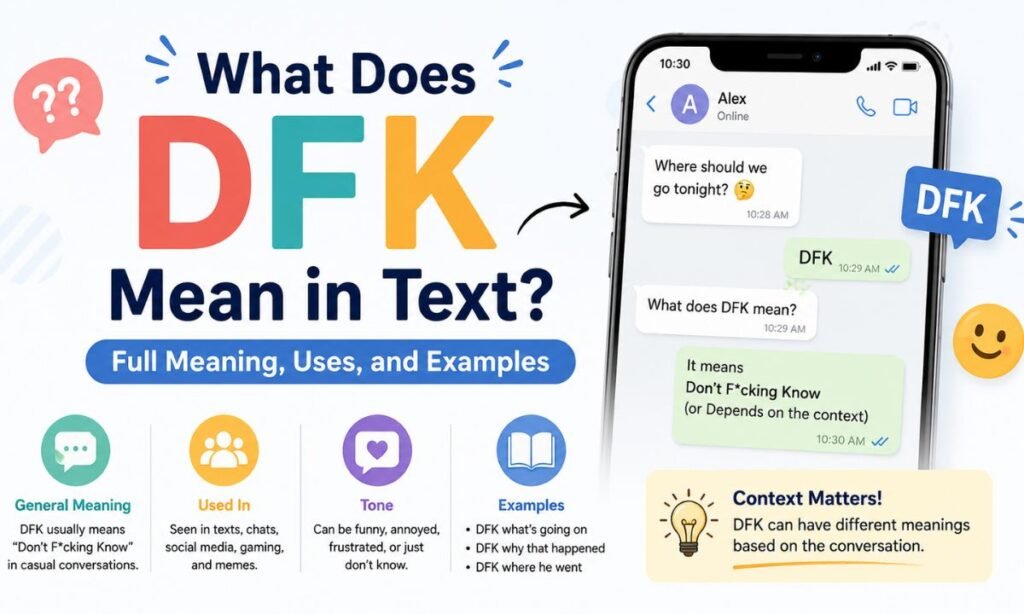 dfk meaning in text