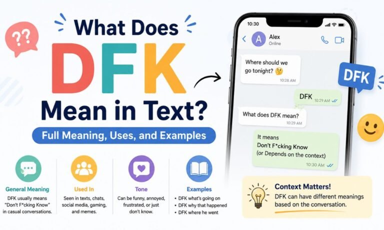 dfk meaning in text