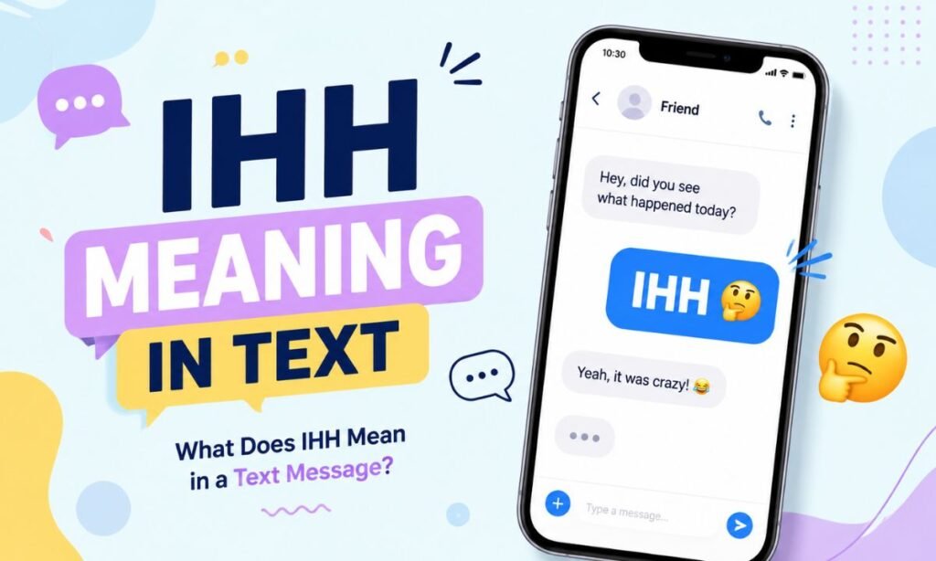 ihh meaning in text