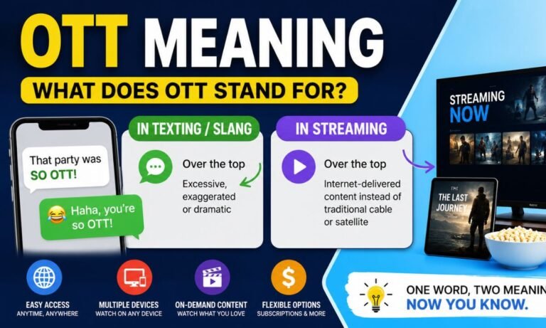 ott meaning slang