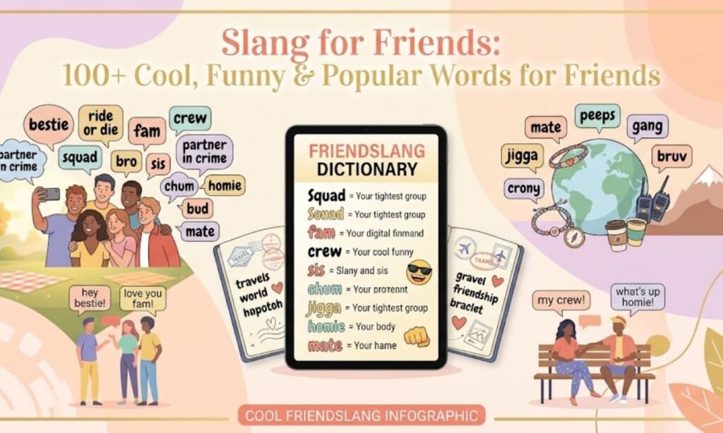 slang for friend