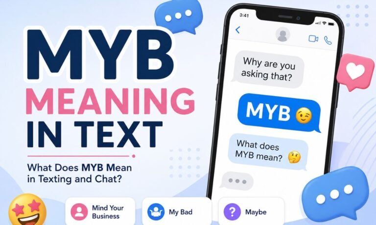 what does myb mean in text