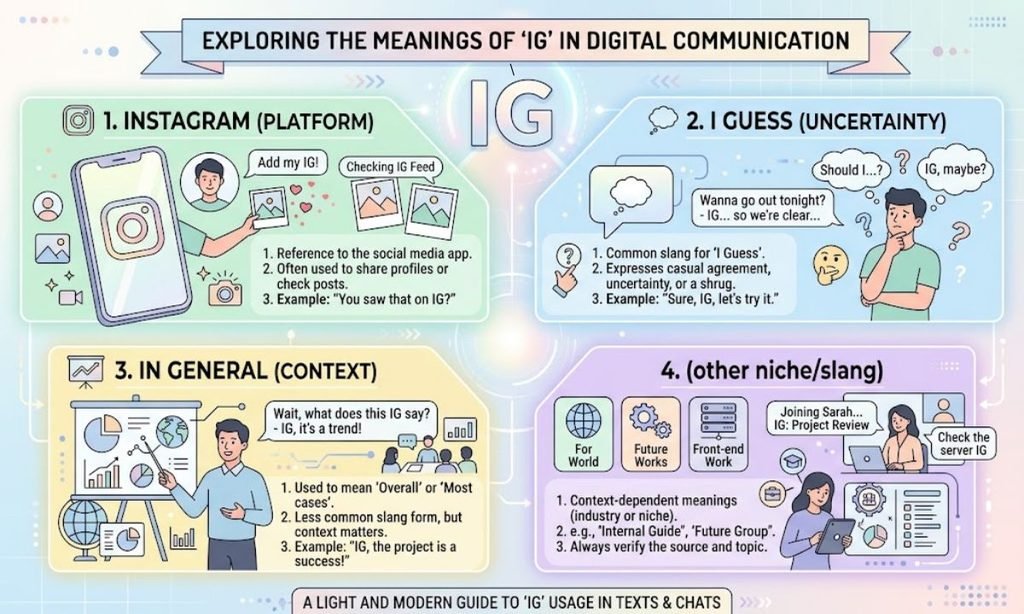 IG Meaning in Different Texting Situations