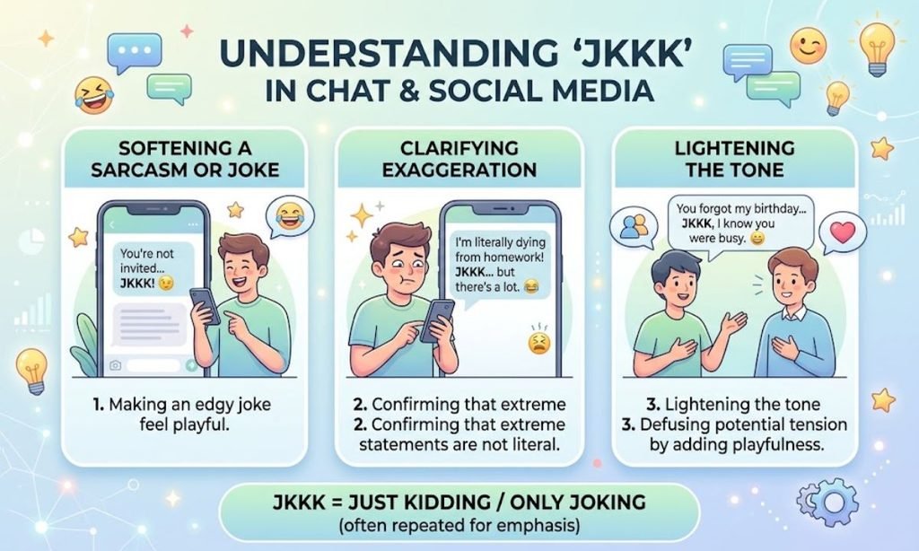 JKKK Meaning in Chat and Social Media