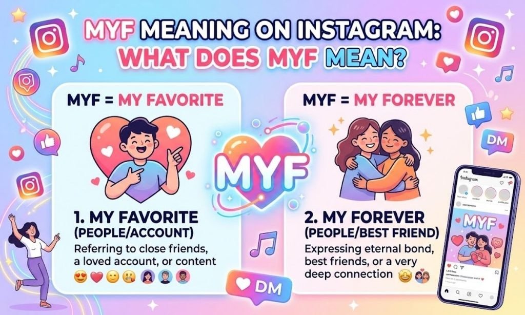 MYF Meaning on Instagram