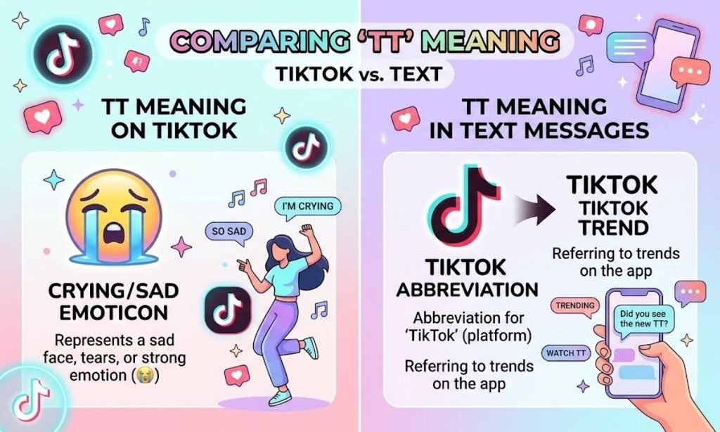 TT Meaning on TikTok Versus TT Meaning in Text