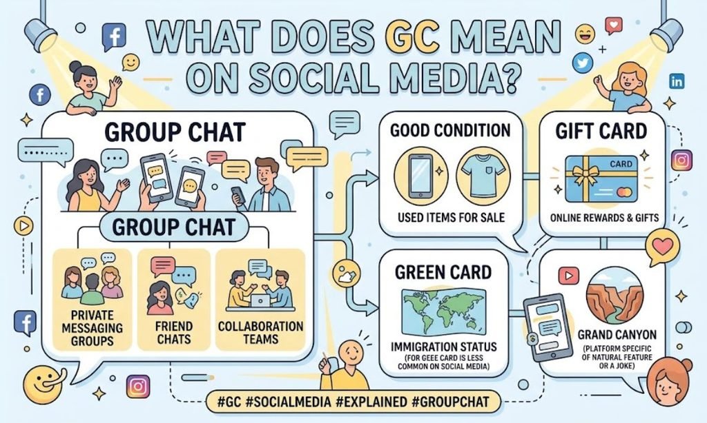 What Does GC Mean on Social Media