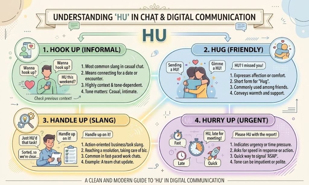What Does HU Mean in Chat