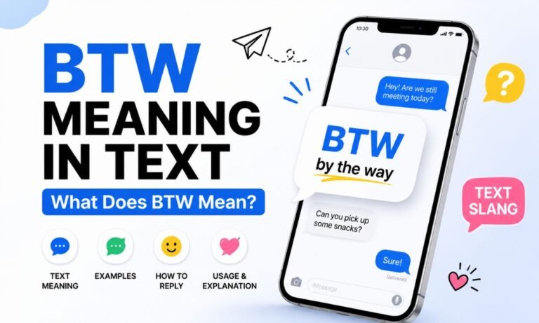 btw meaning
