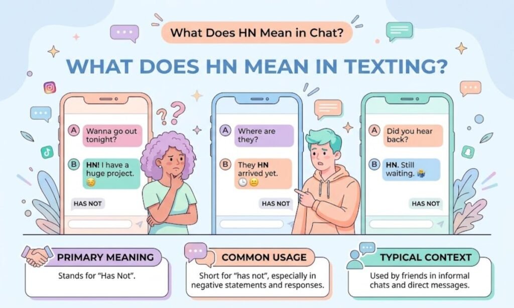 what does hn mean in text