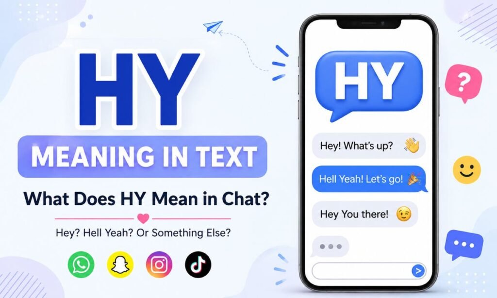 what does hy mean in text